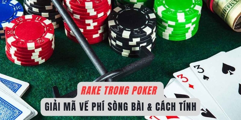 Rake Trong Poker: Giải Mã Về Phí Sòng Bài & Cách Tính